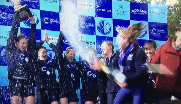 Joanneke Jansen wint Boatrace met Oxford