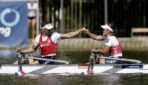 WK18 Mixeddubbel wint goud: “Geweldig dit, tweede keer op rij”