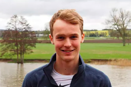 Tom Schwantje (Oxford) wint Boatrace Light