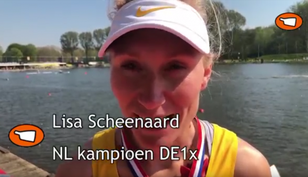 NLroeiTV: Lisa Scheenaard en Ilse Paulis skiffkampioen