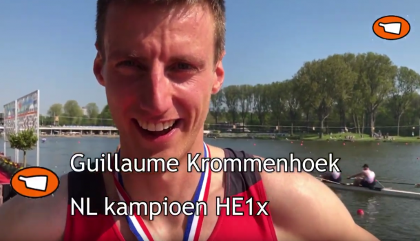 NLroeiTV: skiffkampioenen Guillaume Krommenhoek en Obbe Tibben