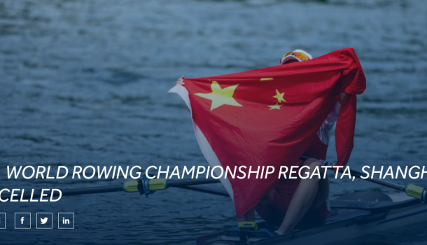 World Rowing schrapt WK in Shanghai
