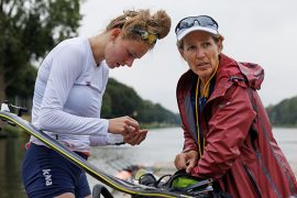 Karolien Florijn en coach Darvill genomineerd voor World Rowing Award