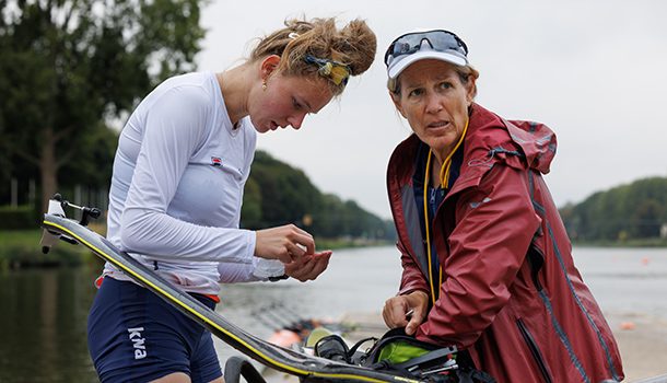 Karolien Florijn en coach Darvill genomineerd voor World Rowing Award