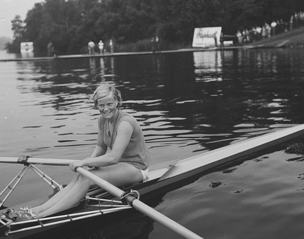 Meike de Vlas is overleden, zij won het eerste zilver voor Nederland