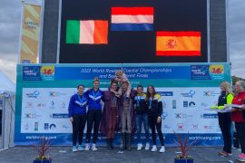 World Coastal Rowing: Karien Robbers & Janneke van der Meulen pakken goud